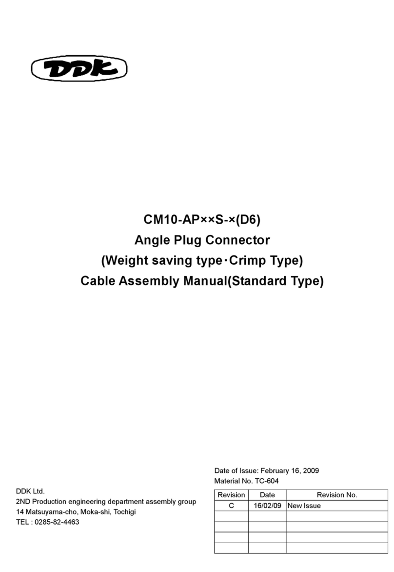 DDK Ltd. CM10-AP2S-S User manual