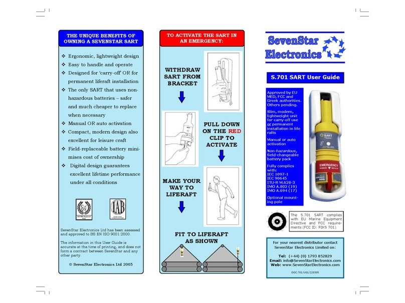 SevenStar Electronics S.701 SART user guide SevenStar Electronics S.701 SART user guide