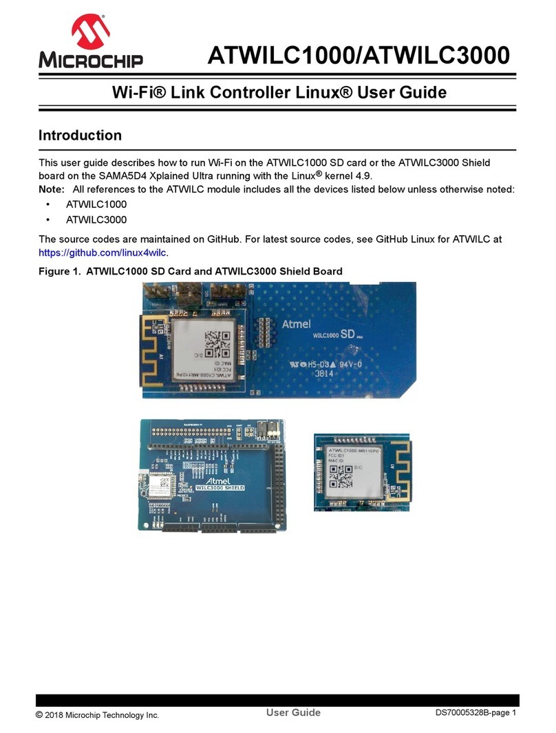 Microchip Technology ATWILC1000 user guide