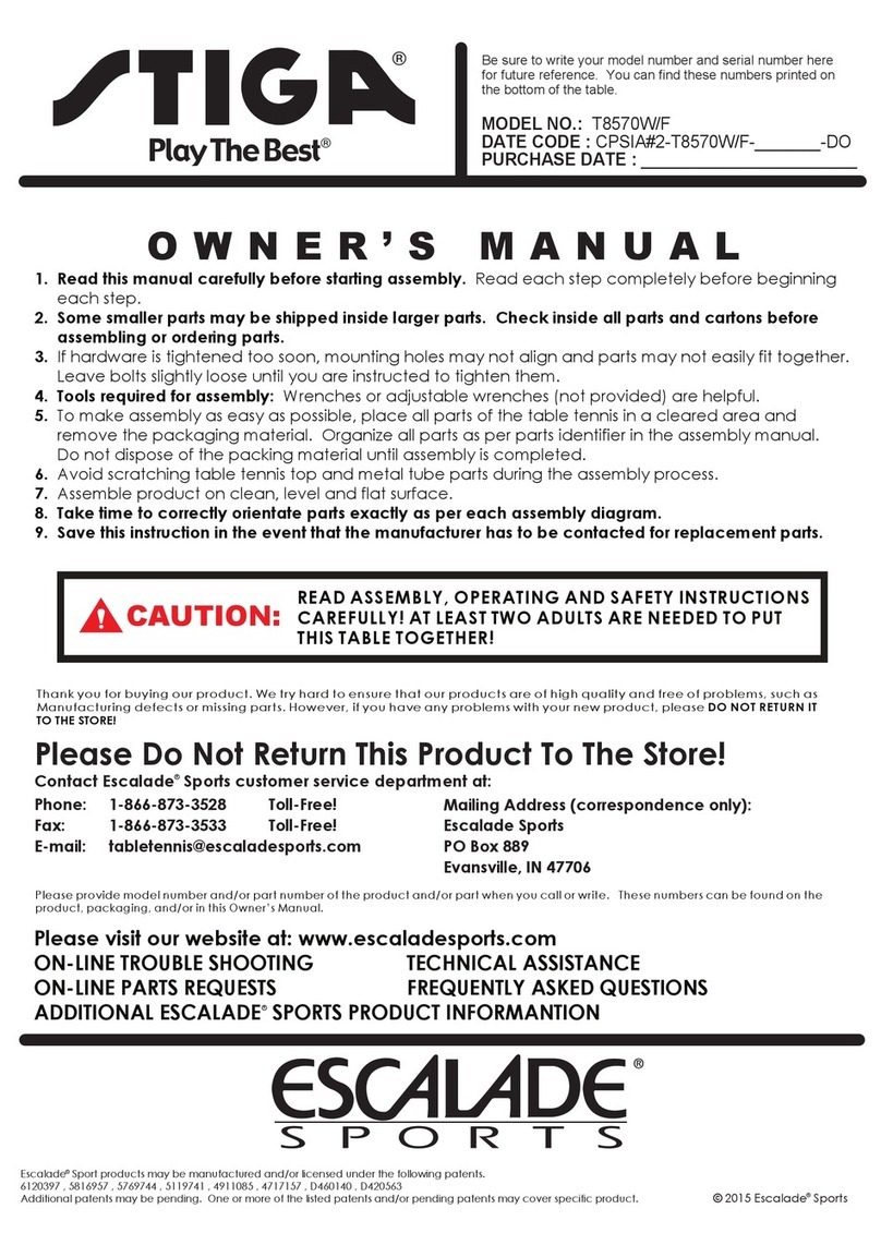 Stiga T8570F owner's manual