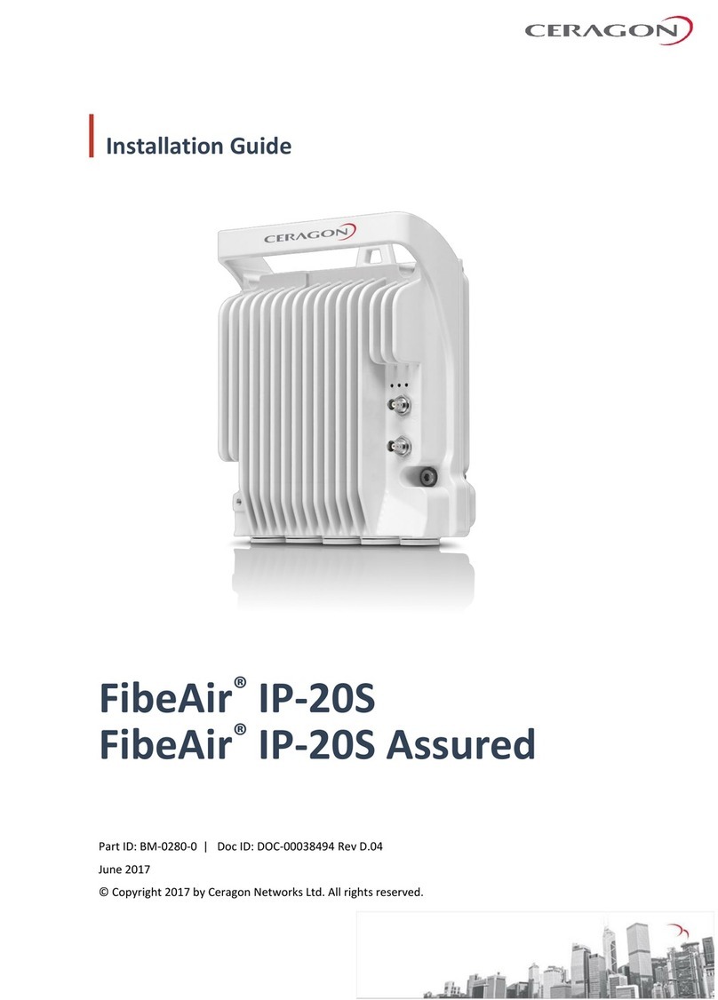 Ceragon FibeAir IP-20S installation guide