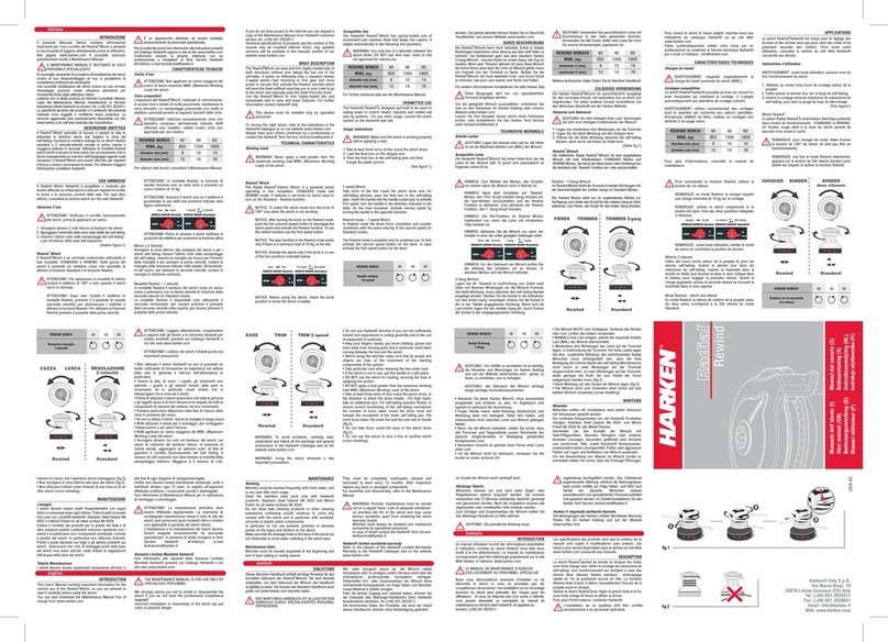 Harken Radial Rewind user manual