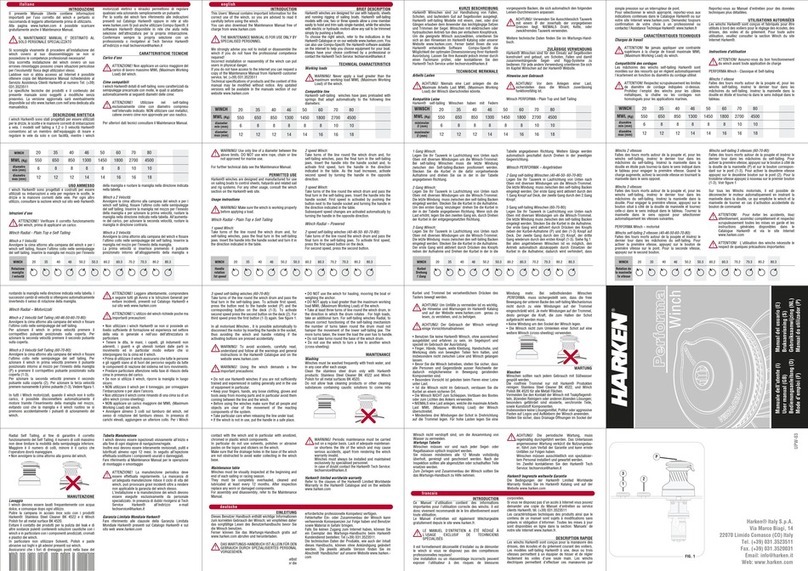 Harken Performa user manual