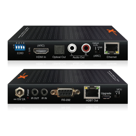 Xantech XT-HDBT-EX100-4K18G-KIT user manual