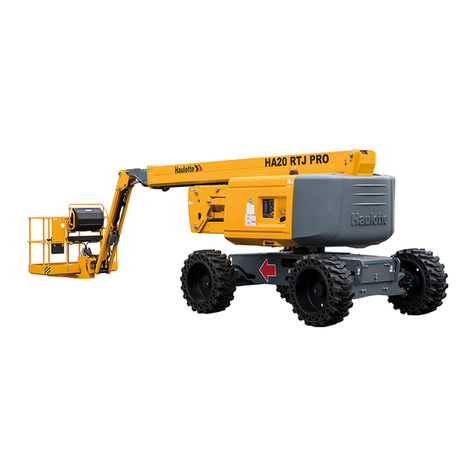 Haulotte HA20RTJ O Operator's manual
