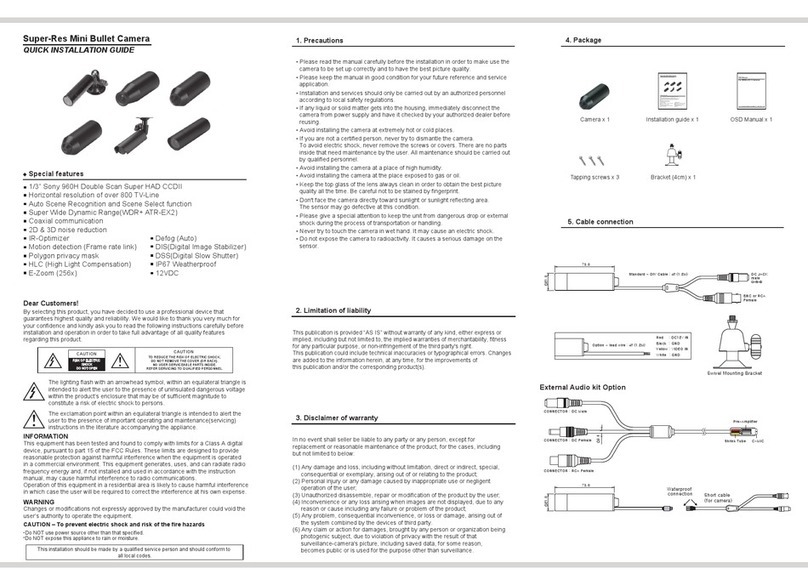 Visionhitech VB21S3 Quick installation guide