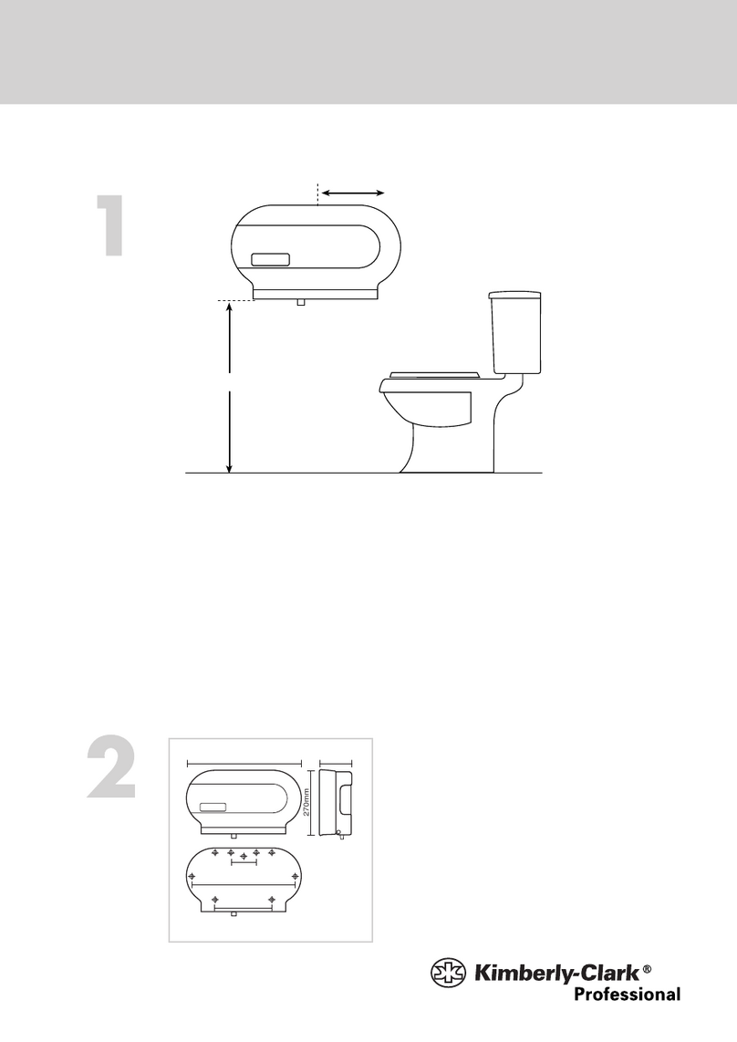 Kimberly-Clark 4913 installation guide