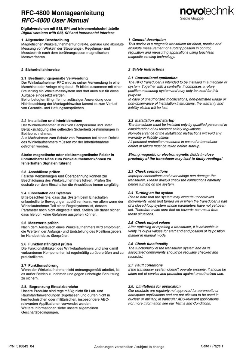 novotechnik RFC-4800 user manual novotechnik RFC-4800 user manual