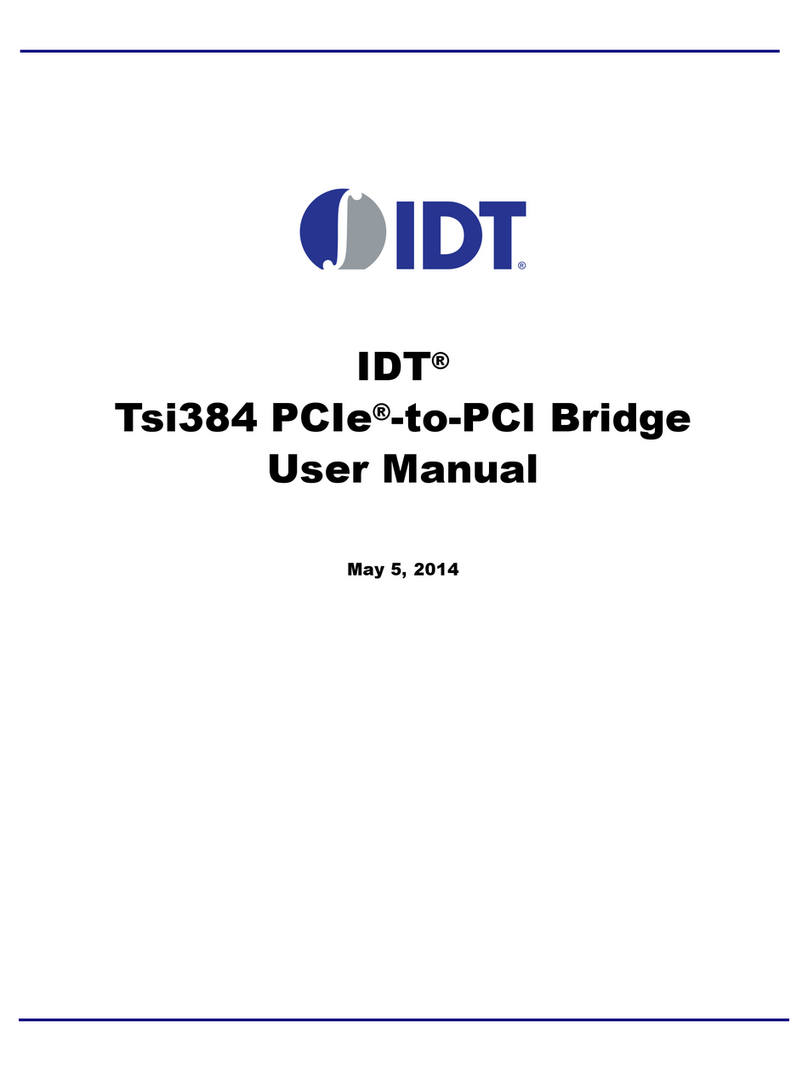 IDT TSI384 user manual