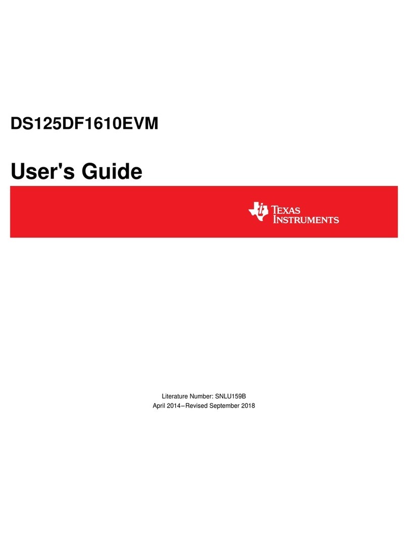 Texas Instruments DS125DF1610 User manual