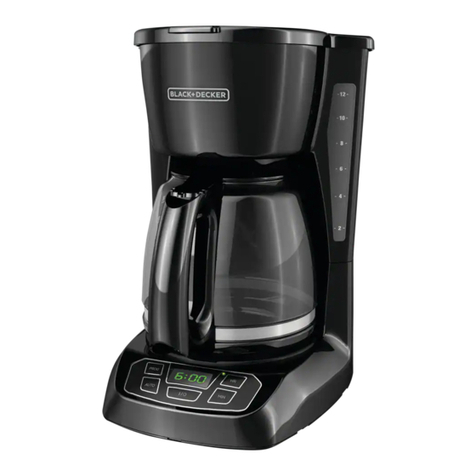 BLACK DECKER 12-CUP PROGRAMMABLE COFFEEMAKER Use and care book BLACK DECKER 12-CUP PROGRAMMABLE COFFEEMAKER Use and care book