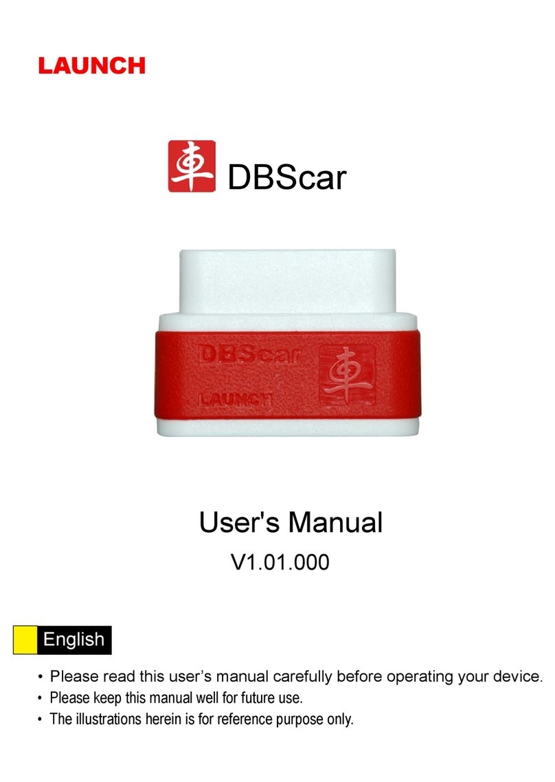 Launch DBScar User manual