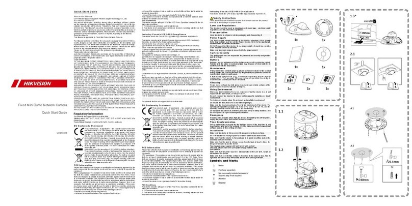 HIK VISION DS-2CD2555FWD-I Operating and maintenance instructions HIK VISION DS-2CD2555FWD-I Operating and maintenance instructions