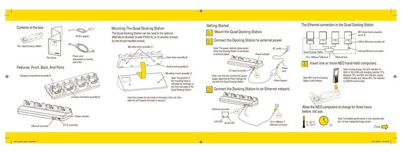Psion NEO PX3004 quick start guide