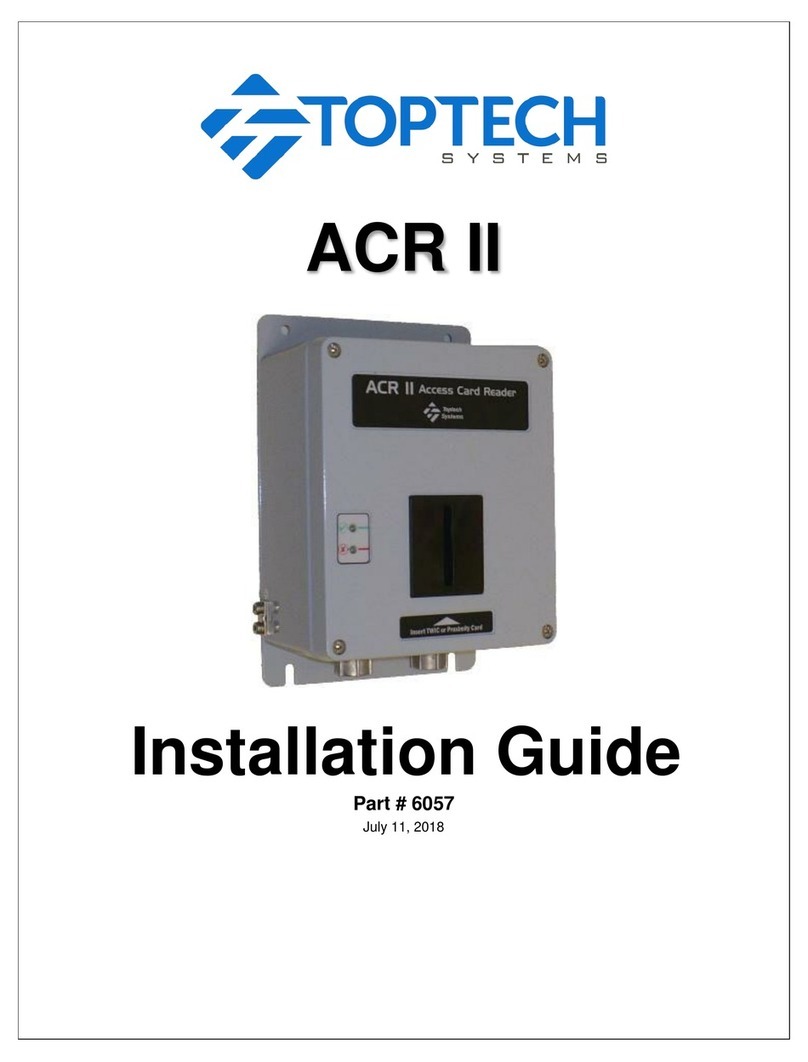 Toptech ACR II installation guide