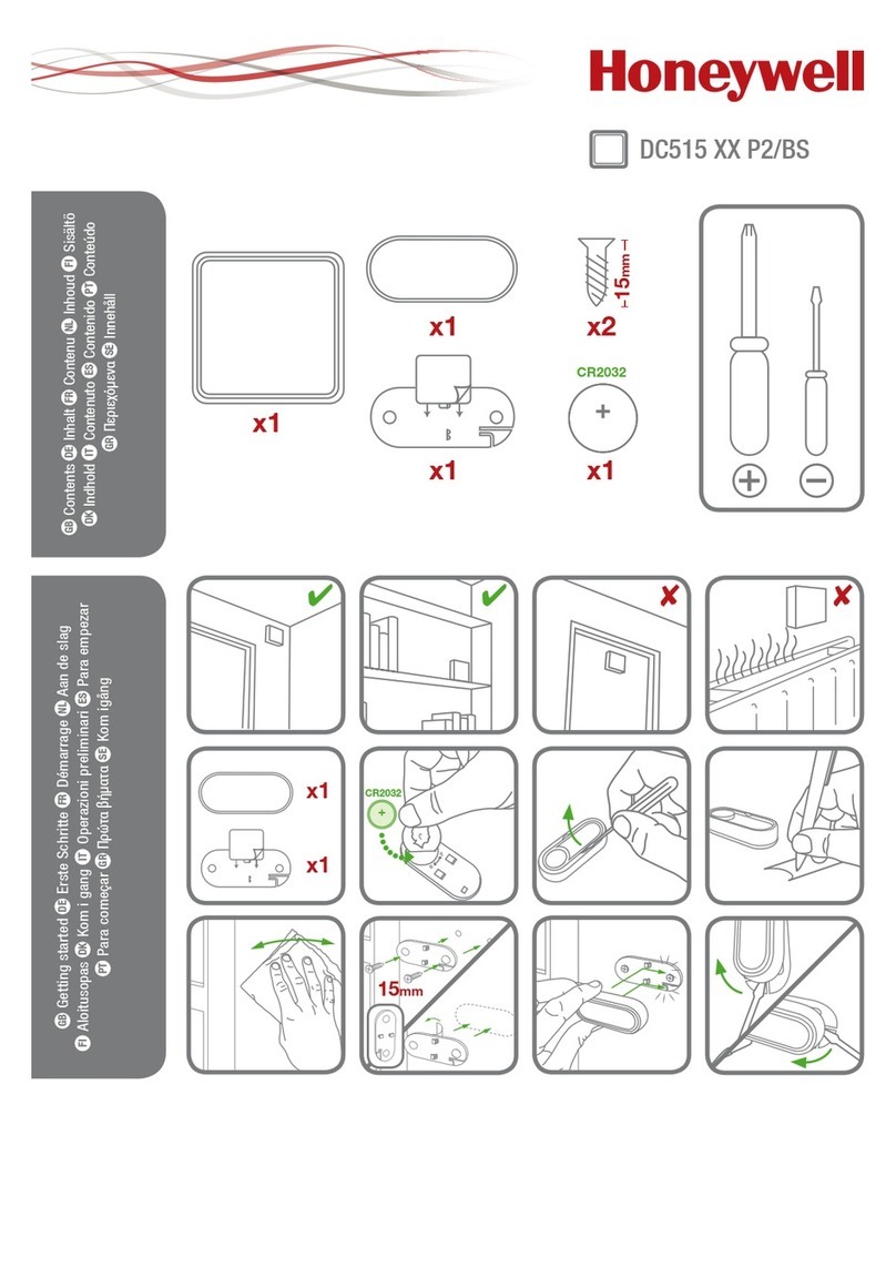 Honeywell DC515SP2 User manual