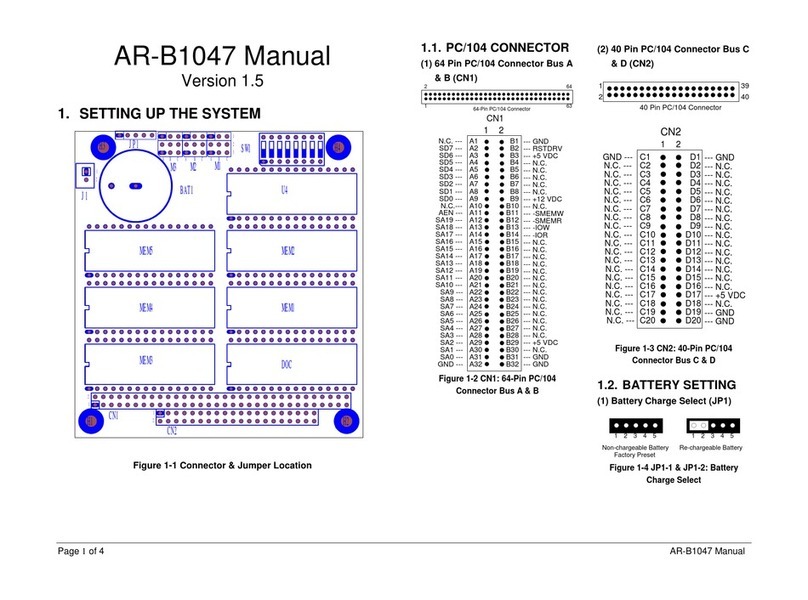 Acrosser Technology AR-B1047 manual