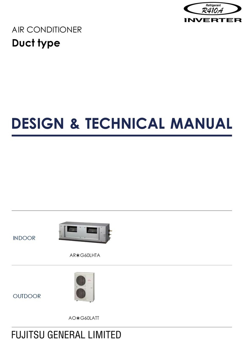 Fujitsu ARG60LHTA Service manual
