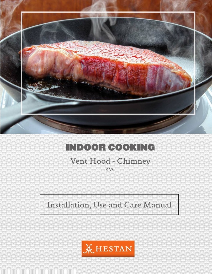 hestan KVC Installation use and care manual