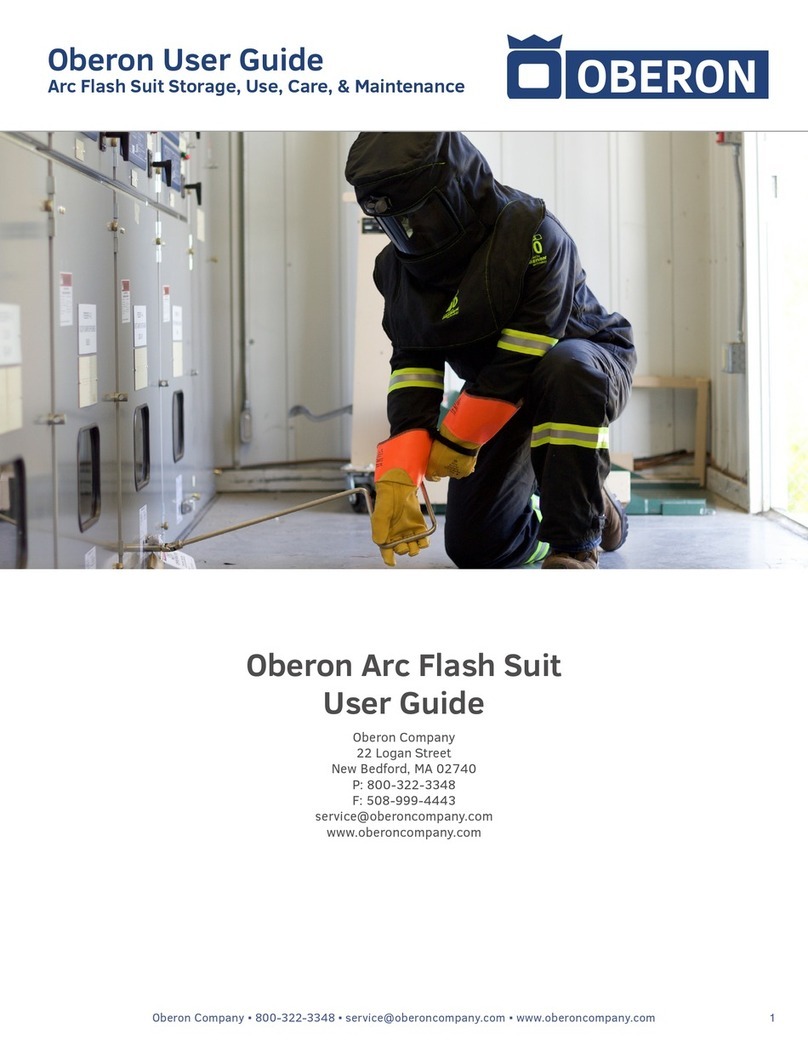 OBERON Arc Flash Suit user guide OBERON Arc Flash Suit user guide