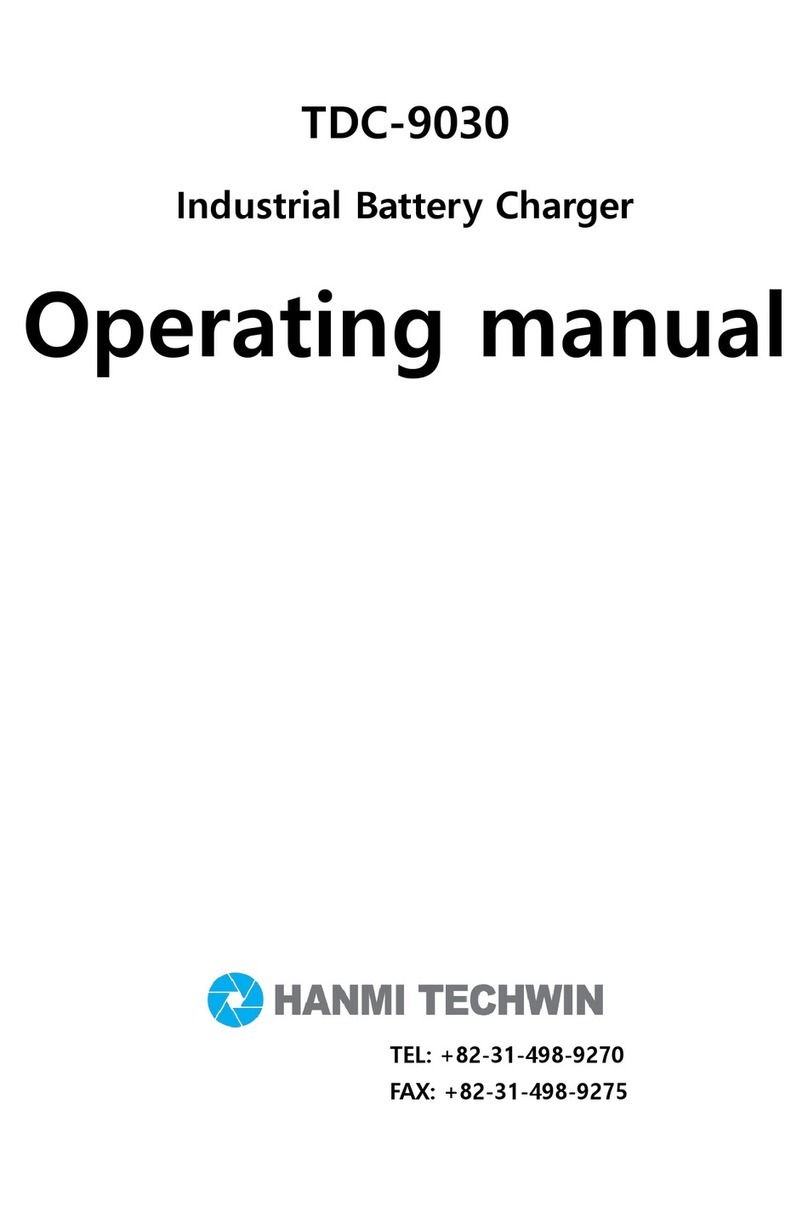 HANMI TECHWIN TDC-9030 operating manual
