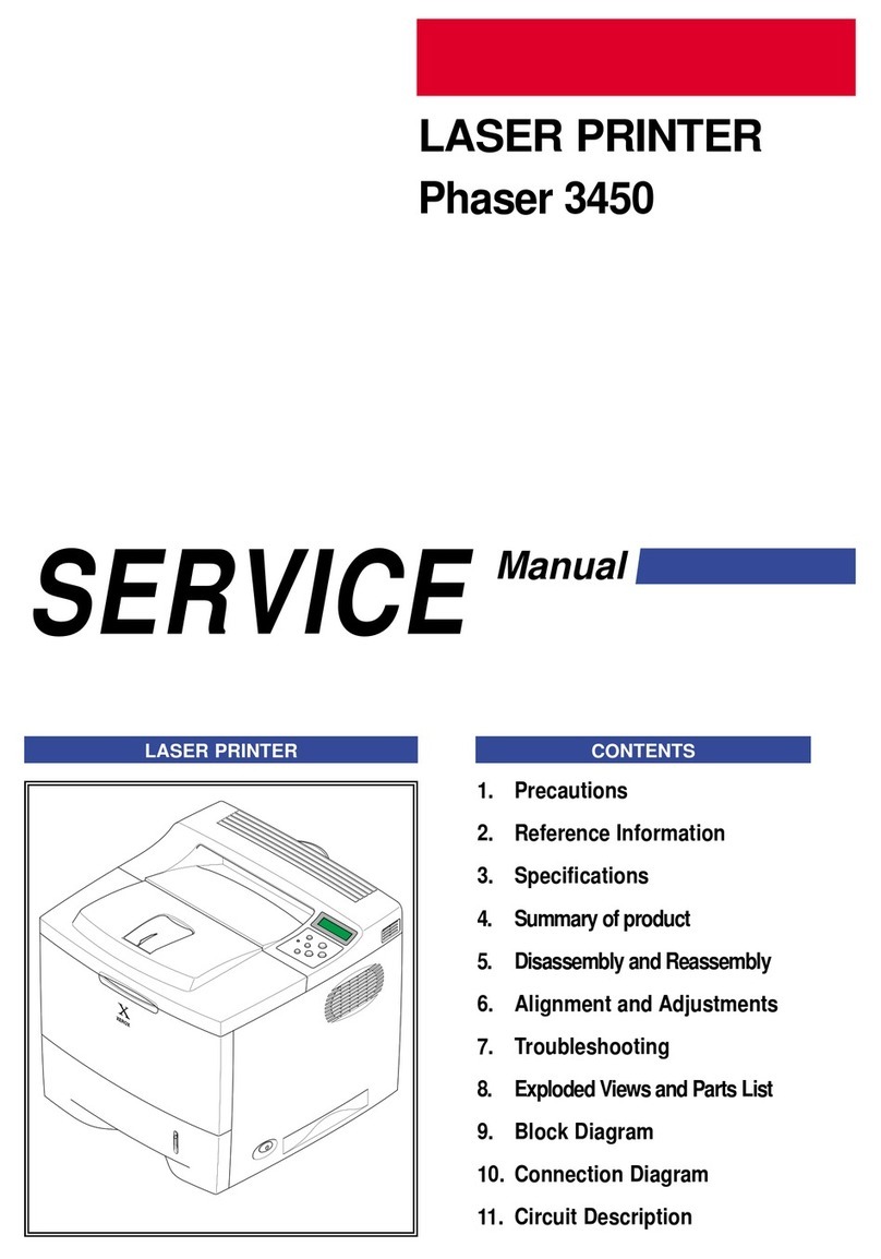 Xerox Phaser 3450 User manual