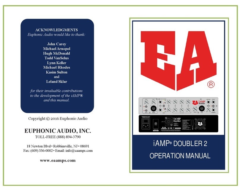 Euphonic Audio iAMP DOUBLER 2 User manual