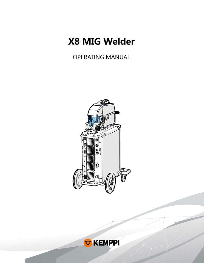 Kemppi X8 MIG User manual