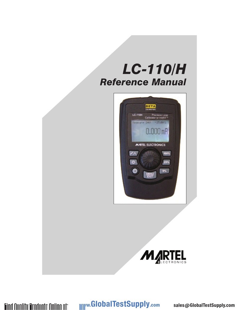 Martel LC-110 User manual Martel LC-110 User manual