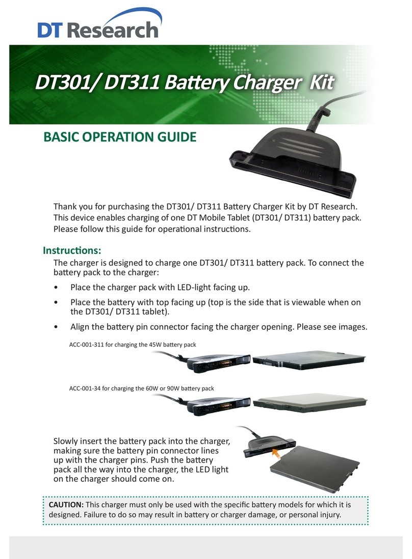 DT Research DT301 Assembly instructions
