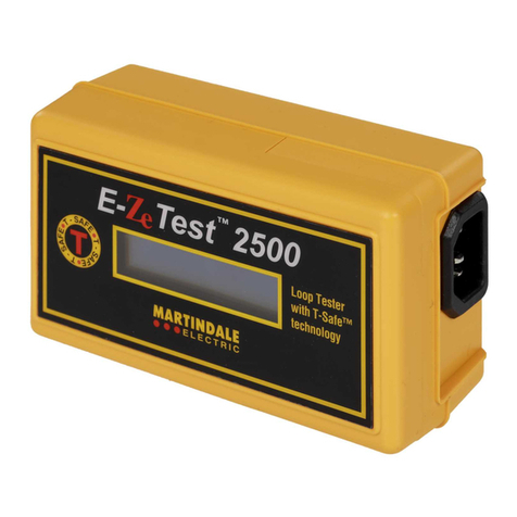 MARTINDALE E-ZeTest EZ2500 User manual