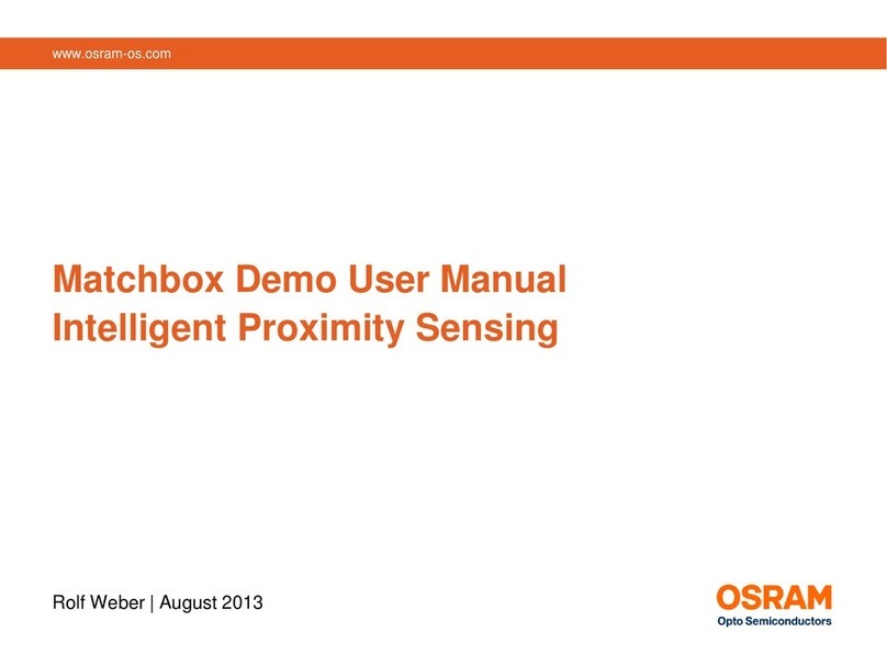 Osram Matchbox Demo User manual Osram Matchbox Demo User manual
