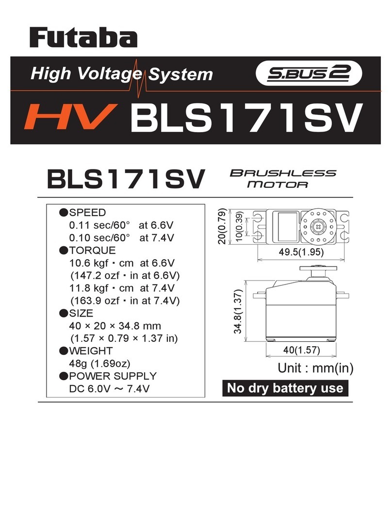 FUTABA BLS171SV User manual