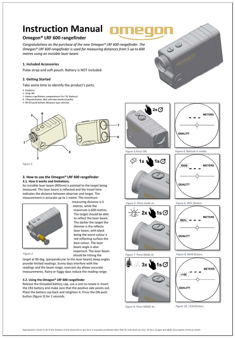 Omegon LRF 600 instruction manual