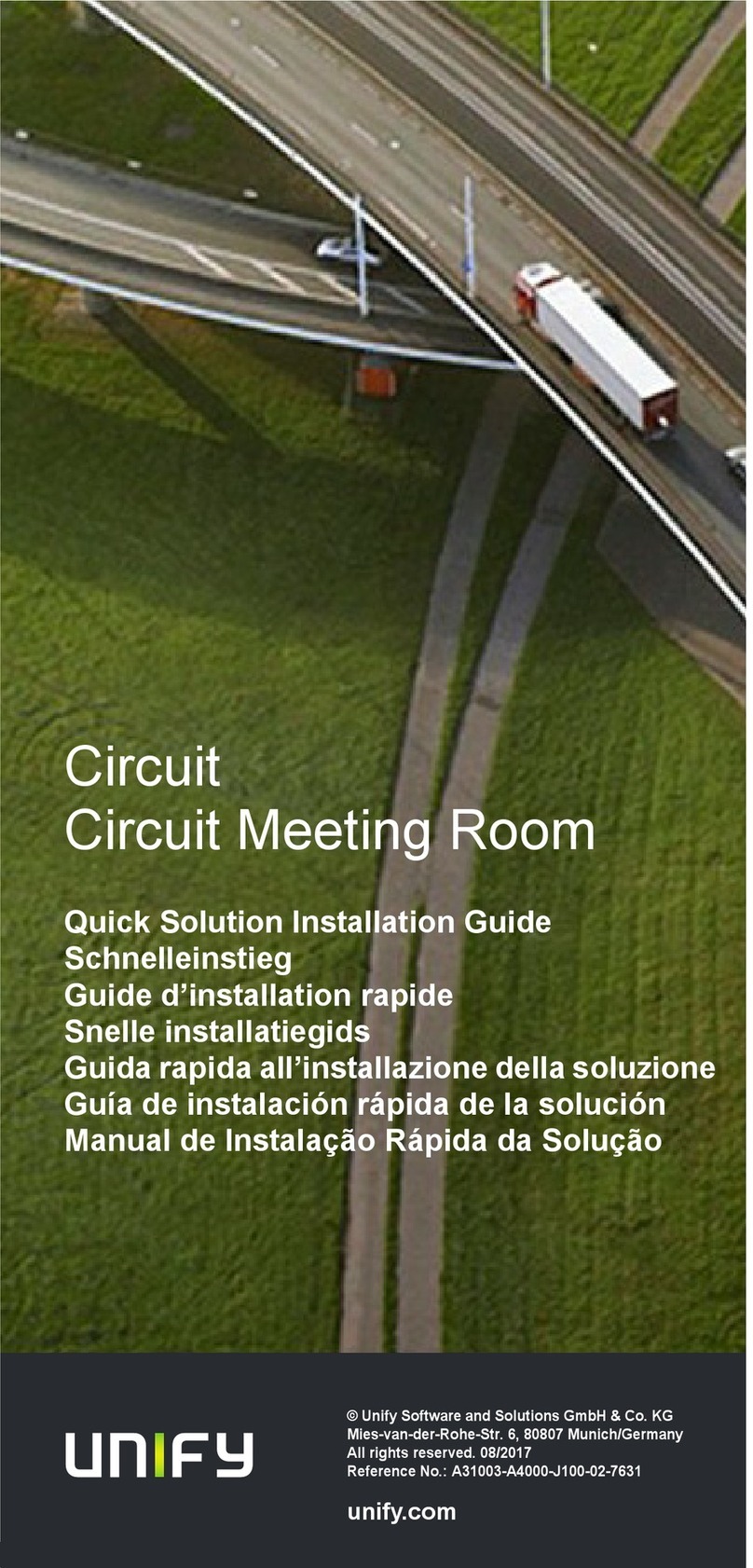 Unify Circuit Meeting Room User manual