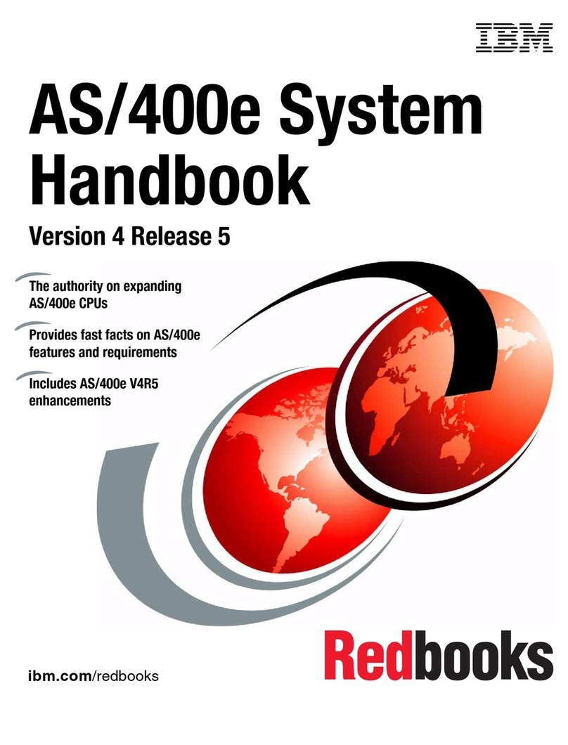 IBM AS/400e User manual