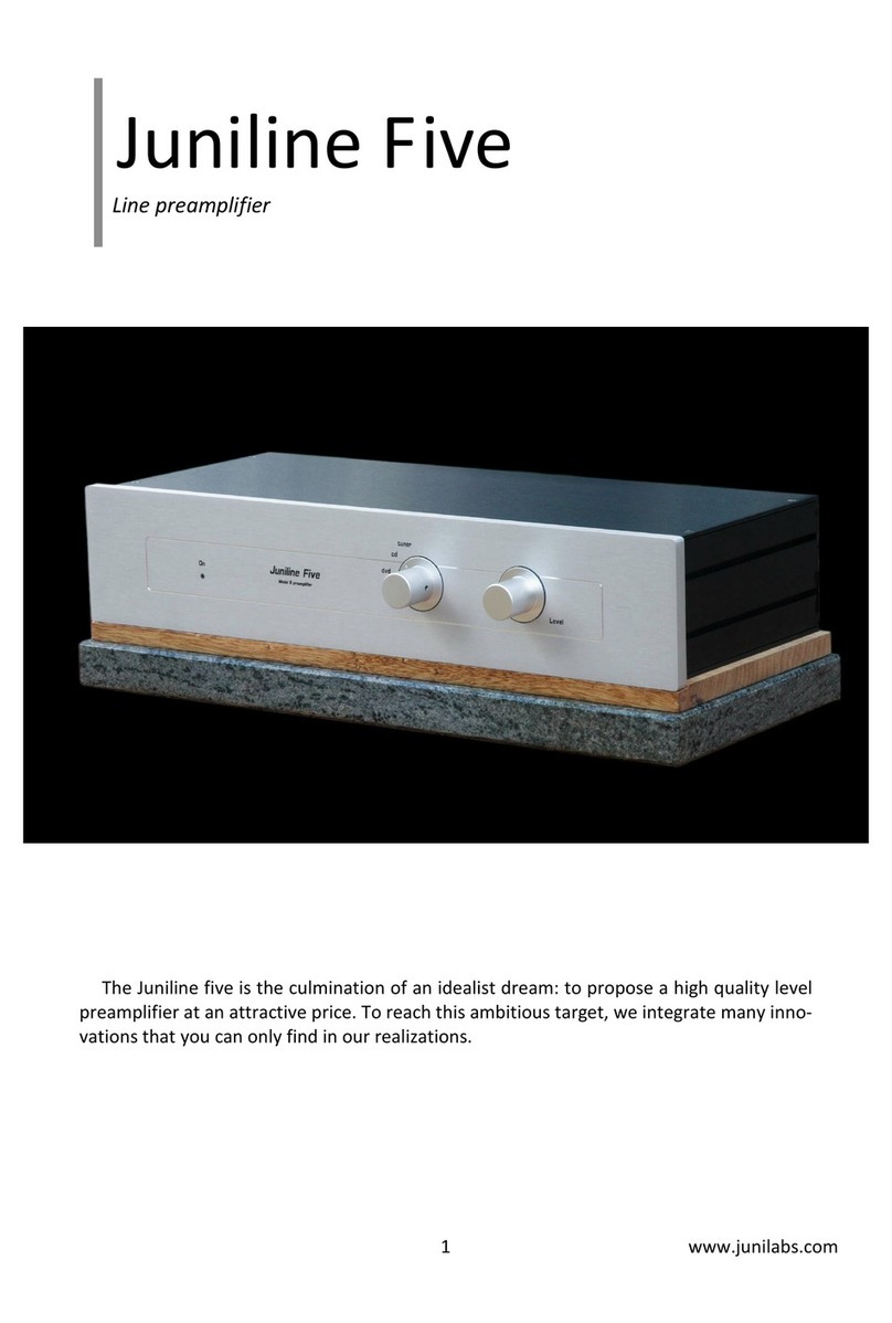 Junilabs Juniline Five User manual
