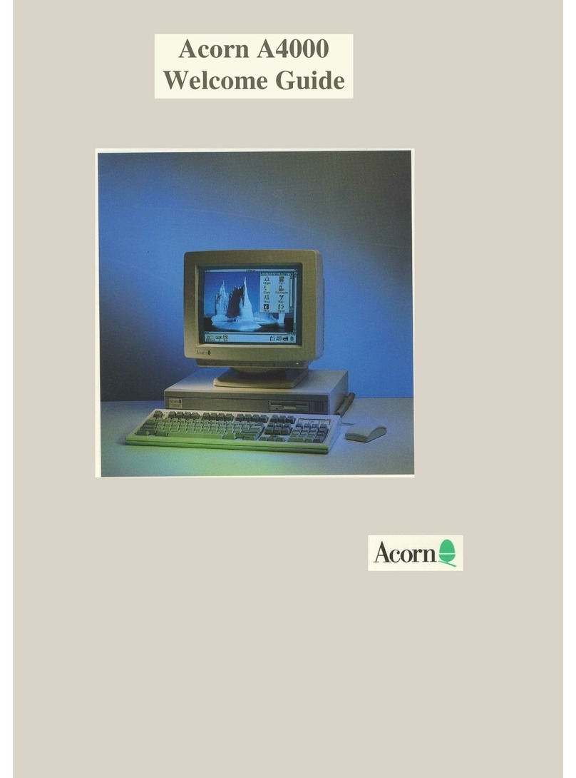 Acorn Computers Limited A4000 Operating and safety instructions
