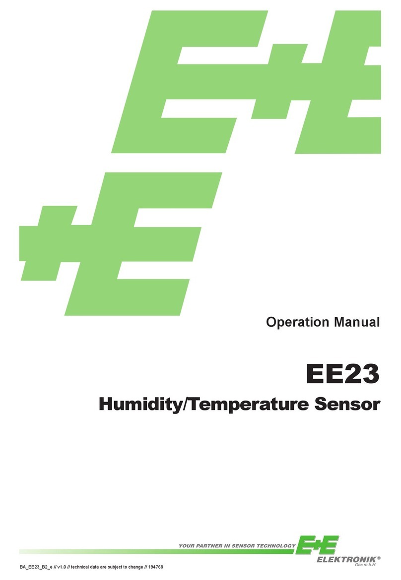 E+E Elektronik EE23 series Operation manual