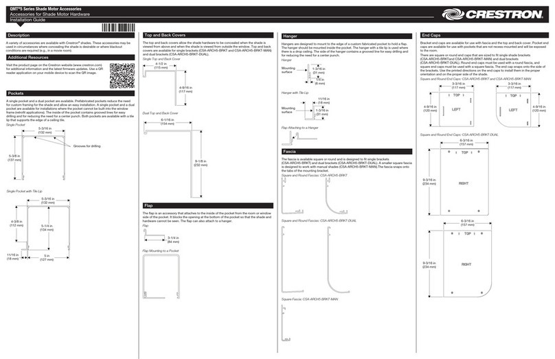 Crestron QMT 5 Series installation guide