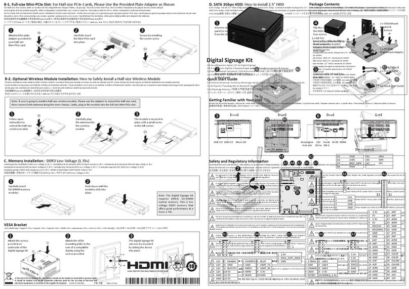 Gigabyte GB-TCV1A manual