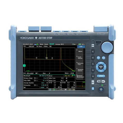 YOKOGAWA AQ7280 OTDR User manual