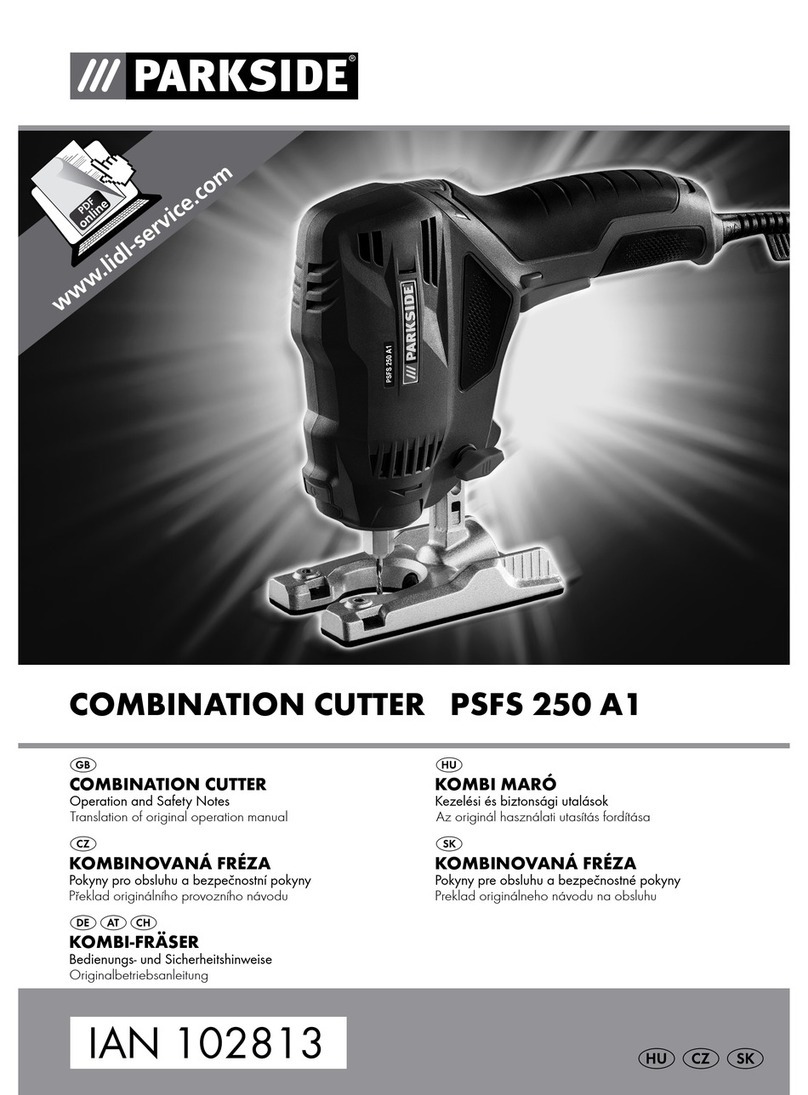 Parkside PSFS 250 A1 User manual