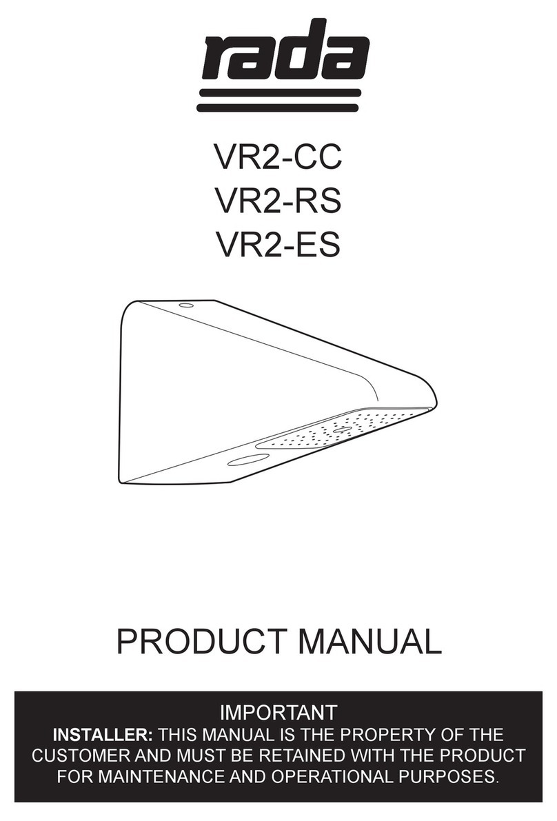rada VR2-CC product manual rada VR2-CC product manual