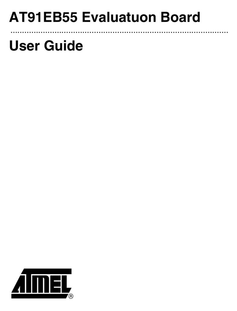 Atmel AT91EB55 User manual