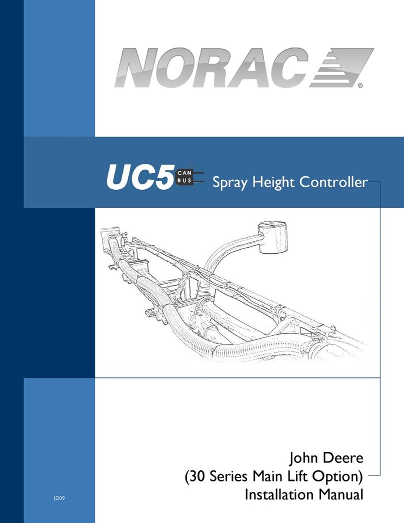 Norac UC5 Topcon X30 User manual Norac UC5 Topcon X30 User manual
