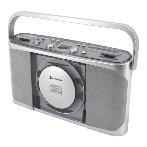 SOUNDMASTER RCD 1400 manual