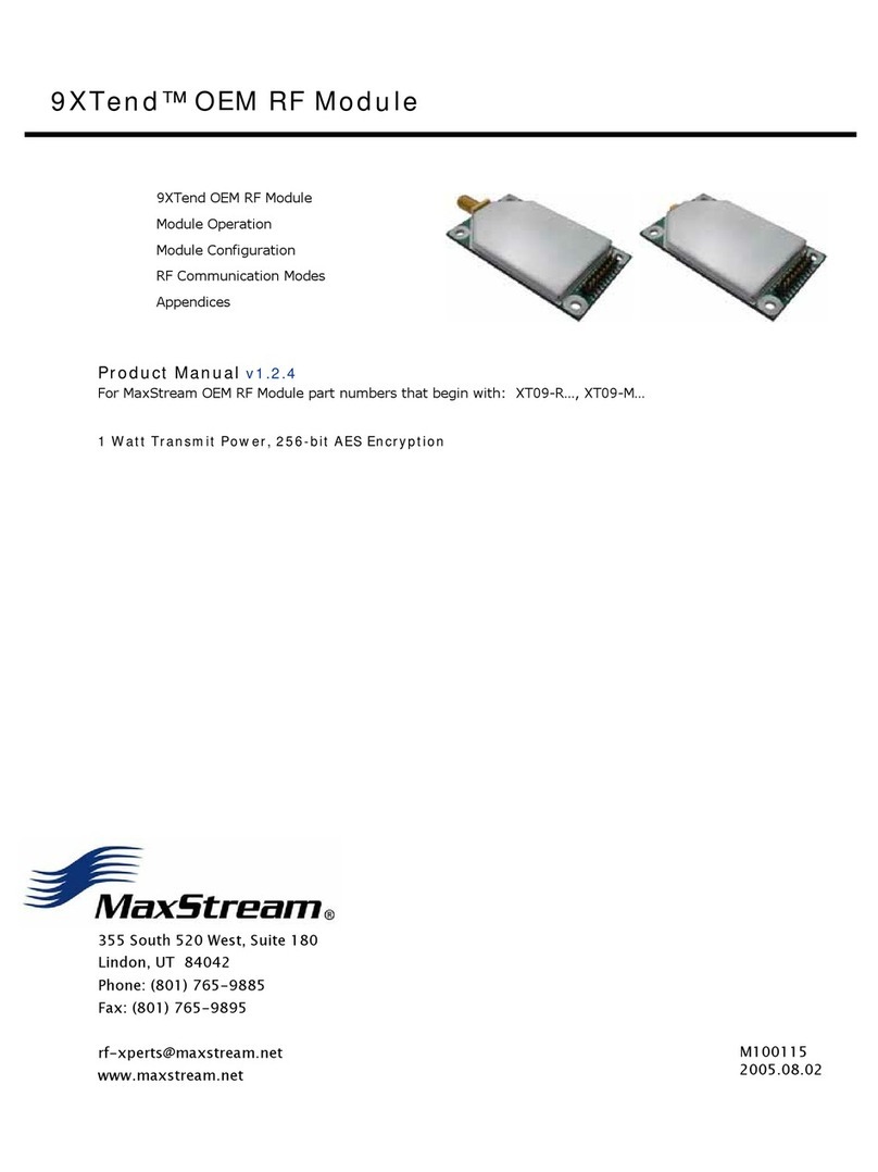 MaxStream 9XTend product manual