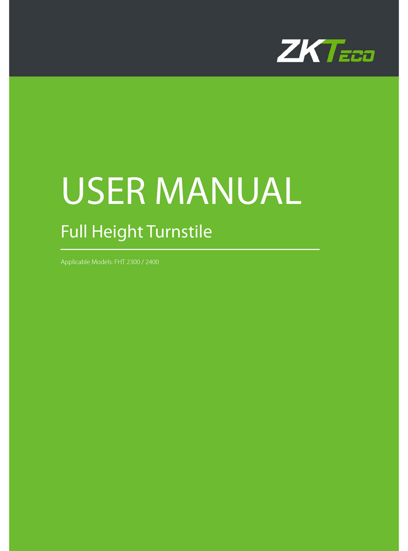 ZKTeco FHT2311 user manual
