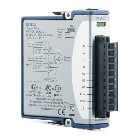 National Instruments NI 9503 C Series User manual